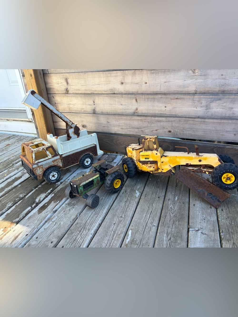 Vintage 70’s! Lot of 3 Tonka in metal to restore! (L)